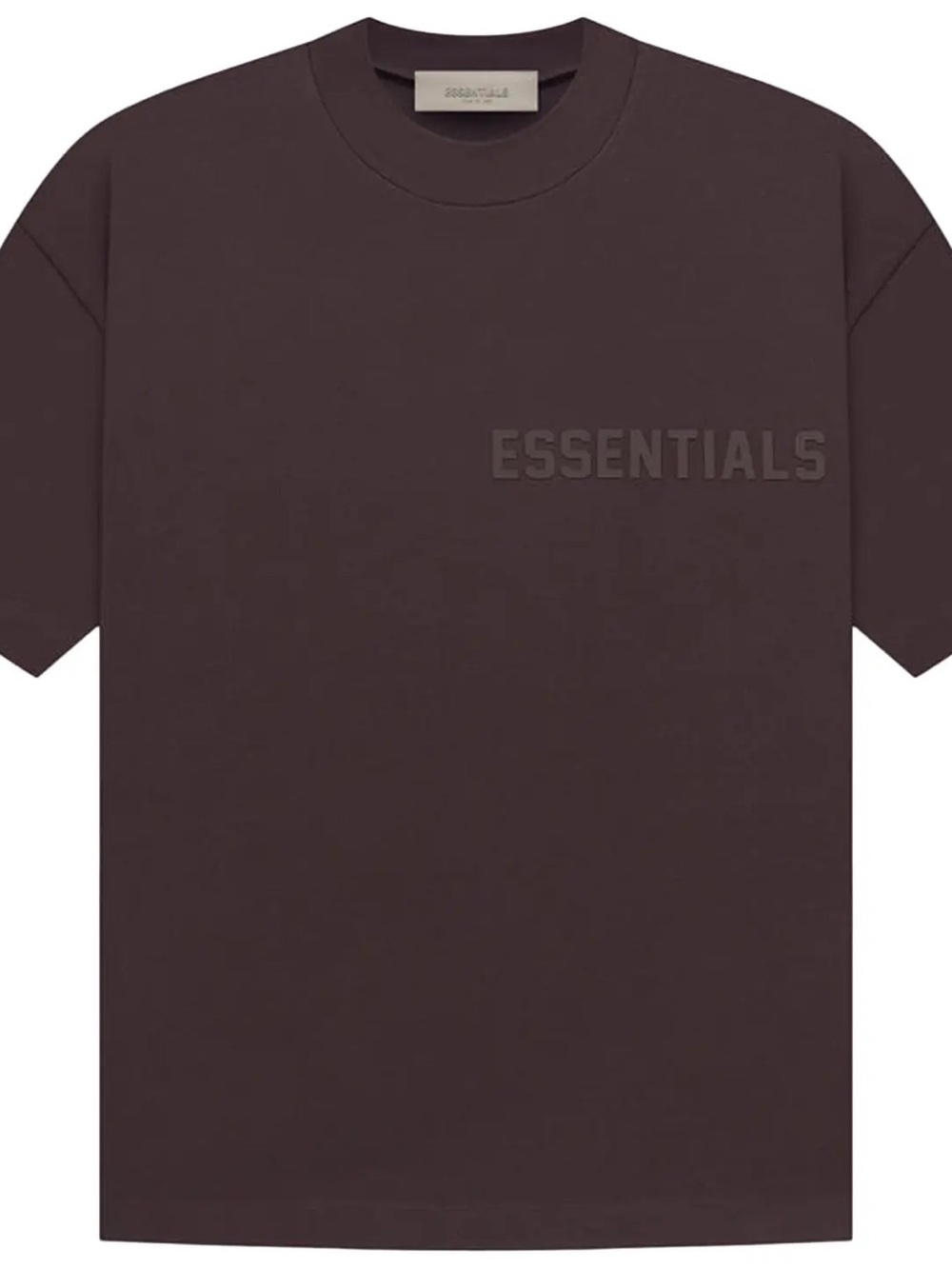 Fear of God ESSENTIALS Men's Dark Brown Logo Tee